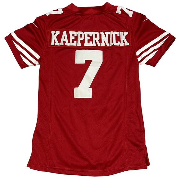 NIKE NFL 49ERS ON FIELD COLIN KAEPERNICK #7 QB SB47 women's jersey, small. - Picture 2 of 4